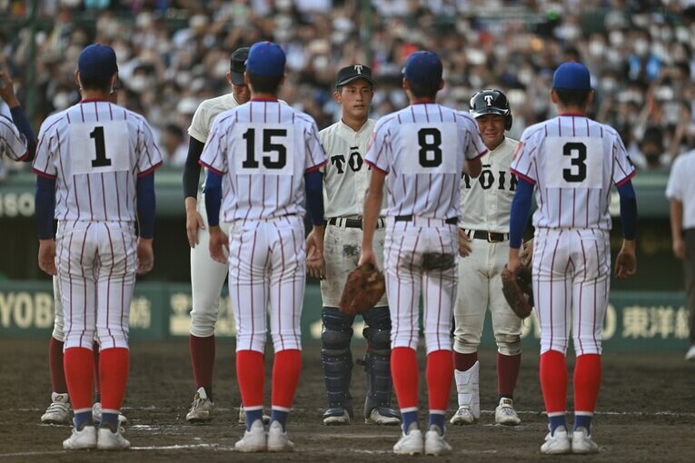 試合終了直後　©Hideki Sugiyama