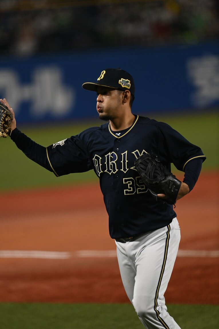 オリックス比嘉幹貴　©︎Naoya Sanuki
