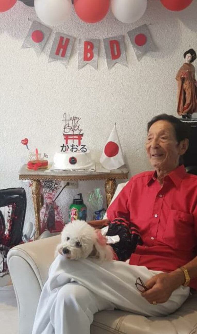 取材に応じてくれた道工　※家族提供