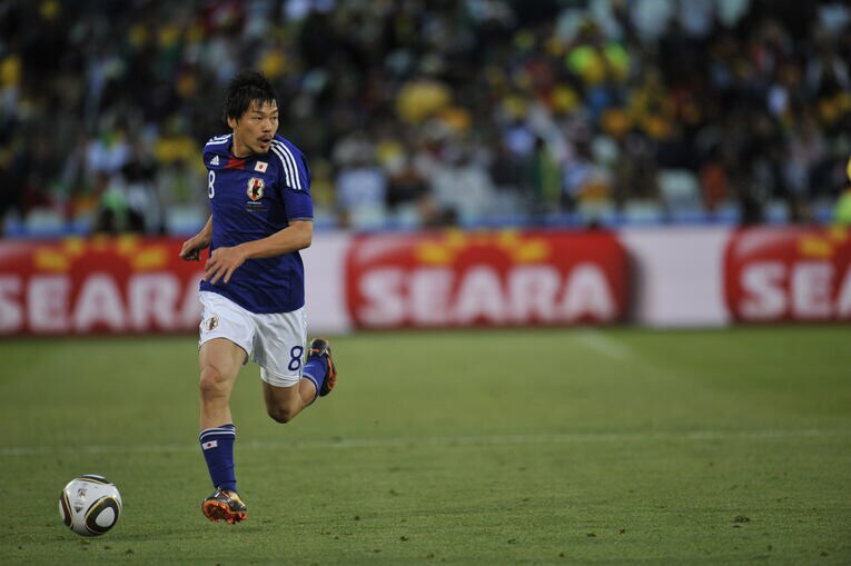 南アフリカW杯での松井　©JMPA