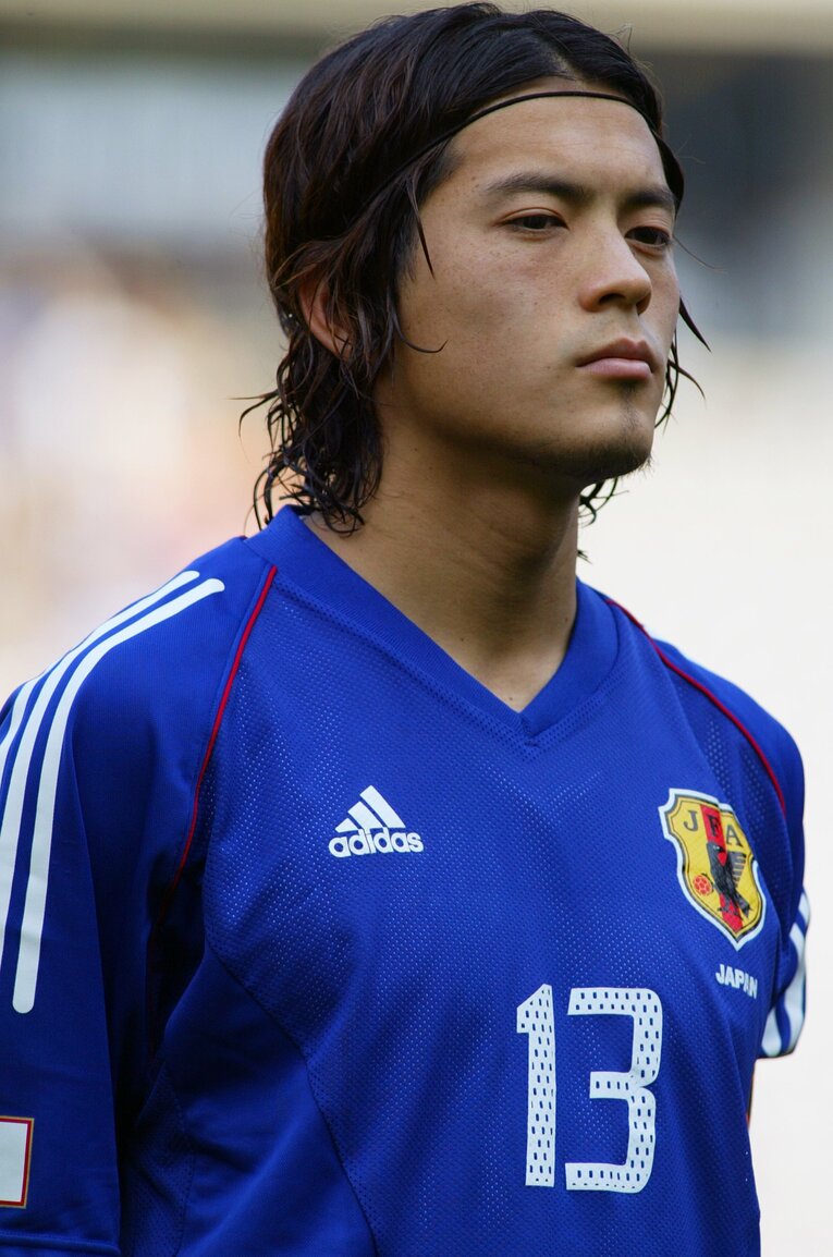 【五輪出場を逃した名手たち】アテネ五輪代表時代の鈴木啓太　©AFLO