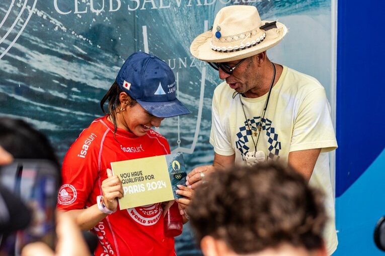 2023 Surf City El Salvador ISA World Surfing Gamesでの松田（全16枚中の6枚目）　©ISA / Jersson Barboza