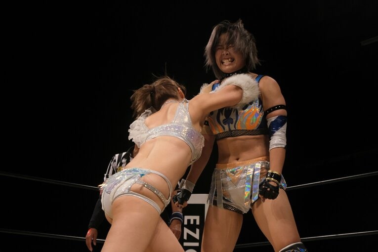 マリーゴールドの女子プロレスラー・桜井麻衣　©Norihiro Hashimoto