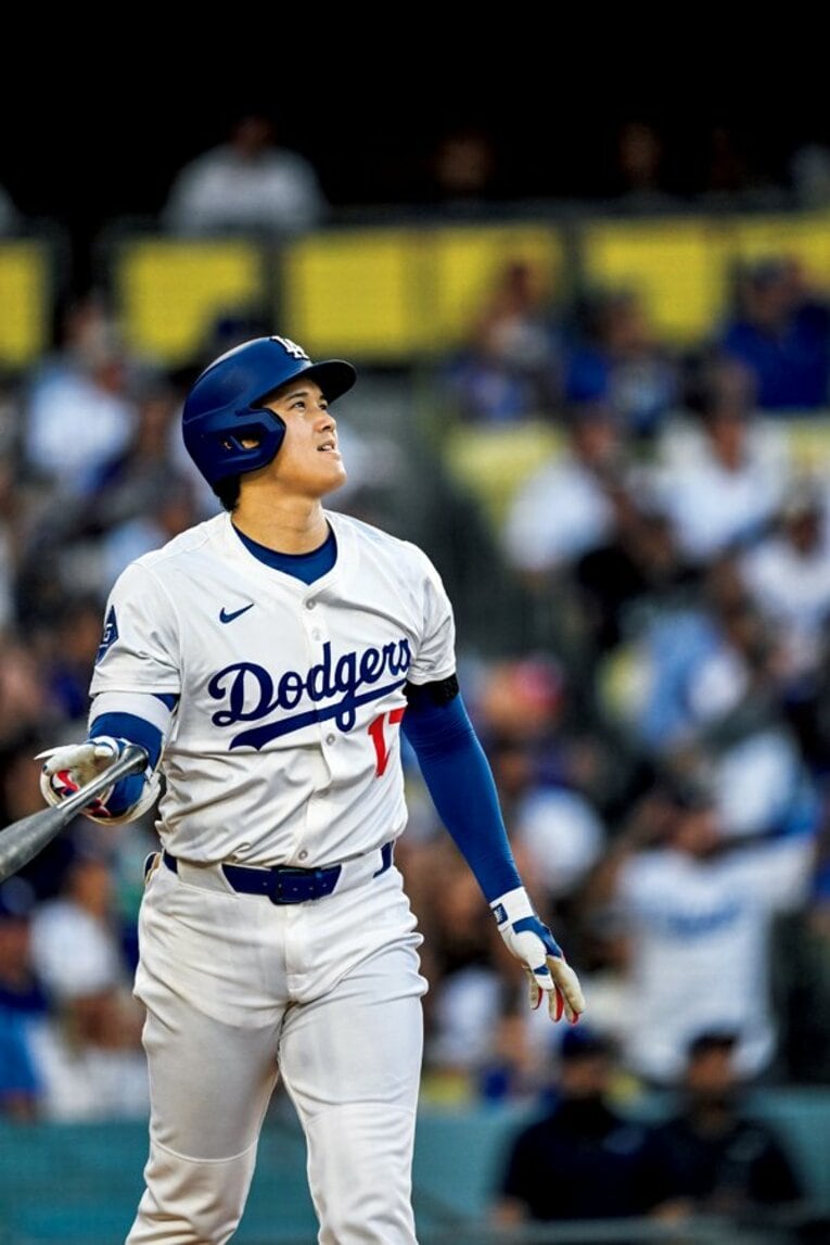 8月時点で3年連続の40本塁打をクリアしている大谷。頂点はどこにあるのか…  ©︎Nanae Suzuki