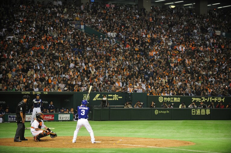 現役時代の立浪　©Sports Graphic Number