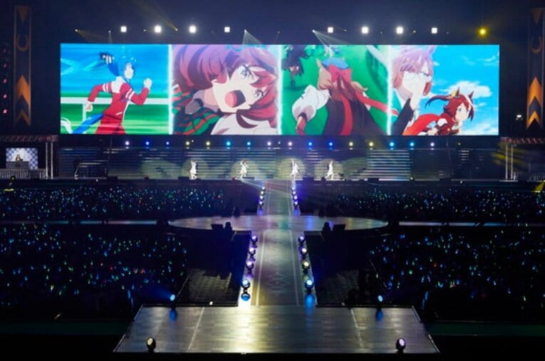 ＜カノープス＞が遂に集結し、「ユメヲカケル！」を歌う場面も。他の楽曲のウマ娘の組み合わせも考察していくと、さまざまな史実が浮かび上がってきた ／ photograph by  Cygames, Inc.