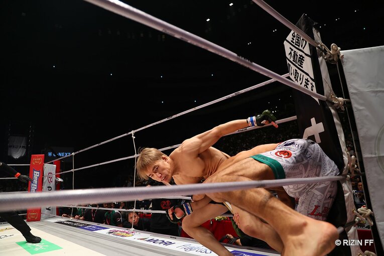 朝倉海vsフアン・アーチュレッタ　©RIZIN FF