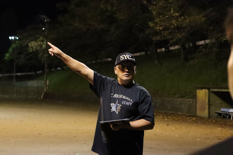 ナイター練習、土日は専用球場も…【写真多数】群馬県渋川市の小中学生向け野球クラブ「S.Y.C」の練習風景　©Takahiro Nagao