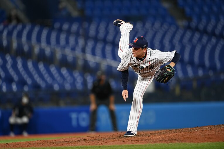 東京五輪の栗林　©JMPA