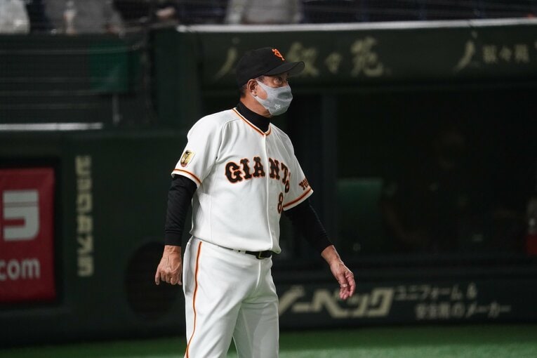 2021年の原辰徳監督　©Hideki Sugiyama