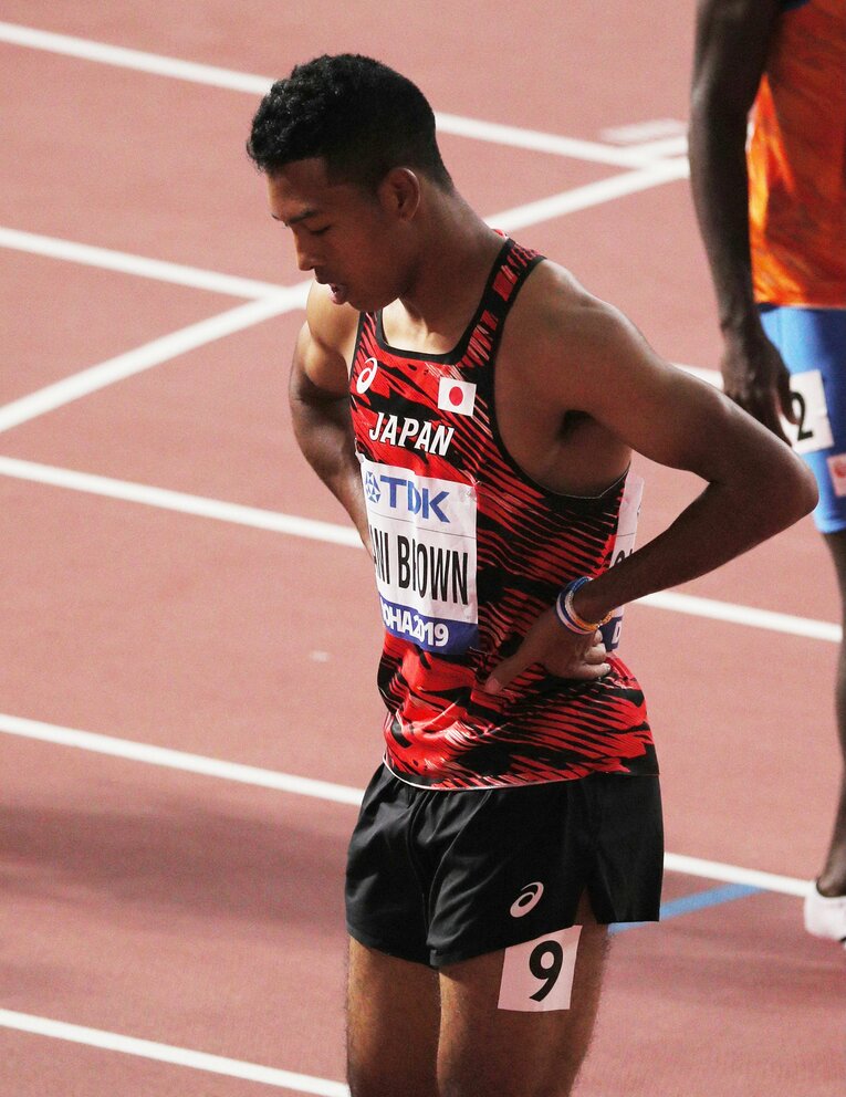 2019年のドーハ世陸では「スタートの音が聞こえなかった」と大きな出遅れも経験　©︎JIJI PRESS