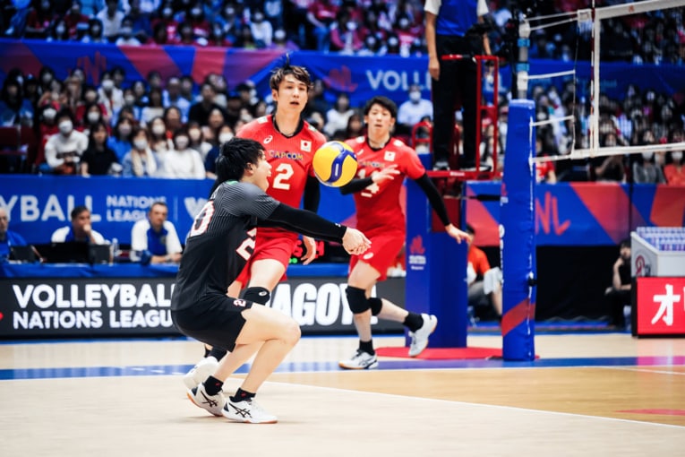 山本智大　©︎FIVB