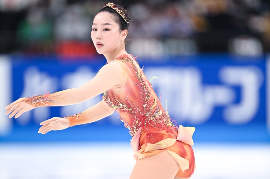樋口新葉は成功して1位、坂本花織は入れず4位も「伸びしろしかない」…北京五輪代表を懸けたトリプルアクセルの取捨選択<Number Web> photograph by Asami Enomoto