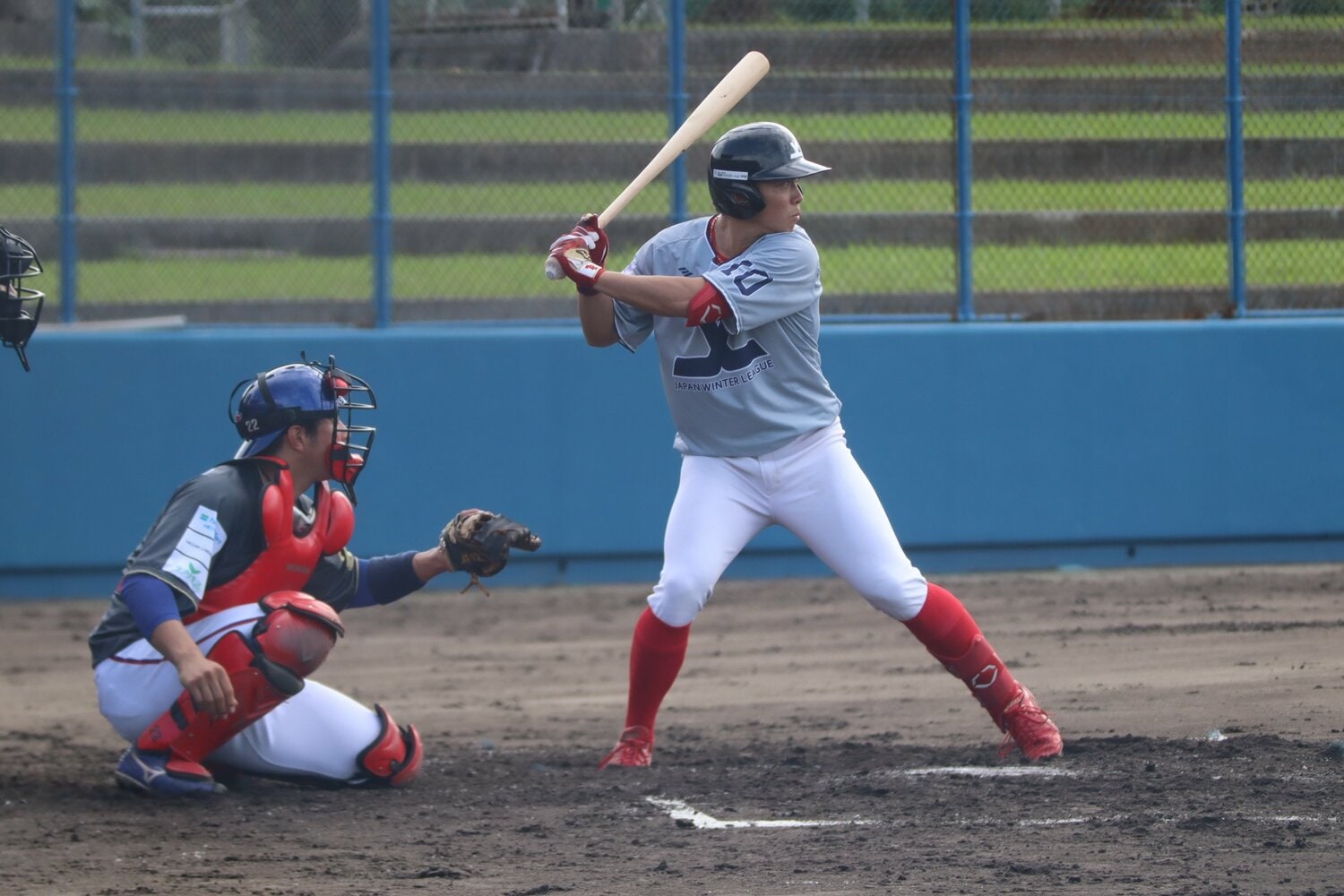 坂巻の打撃フォーム　©Kou Hiroo