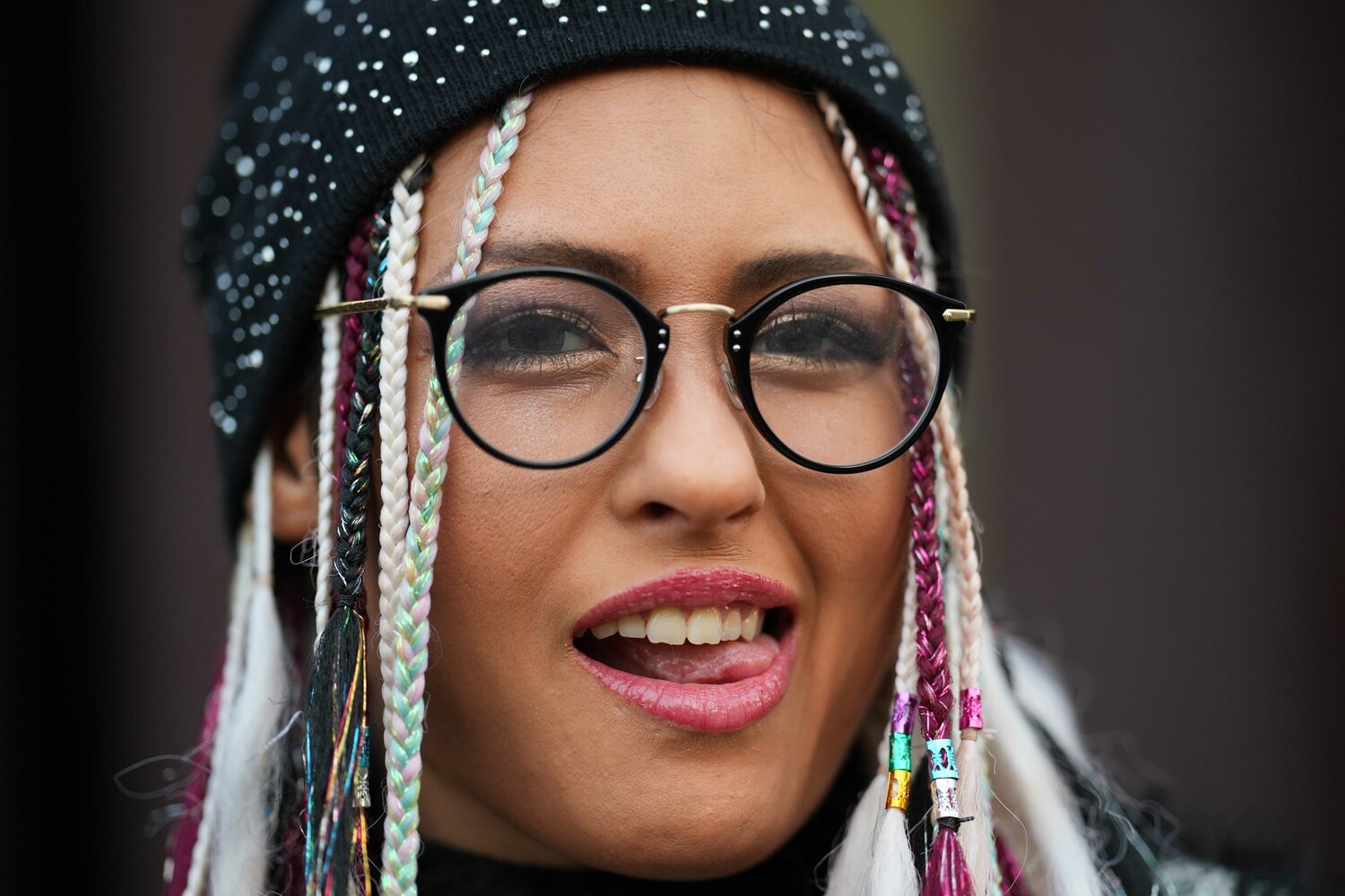 「もっと来いよ」と若手の突き上げに期待するジュリア　©Essei Hara