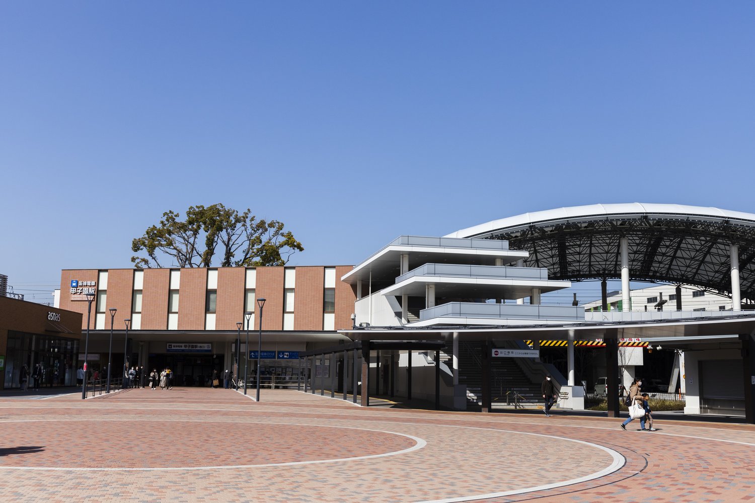 阪神電車の甲子園駅。こちらが甲子園球場の最寄り駅だ