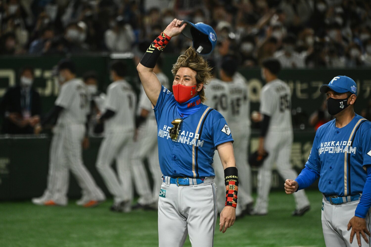 新庄監督の「ご指名」で、ドラフト8位にもかかわらず1年目からまさかの開幕投手に抜擢　©︎Nanae Suzuki