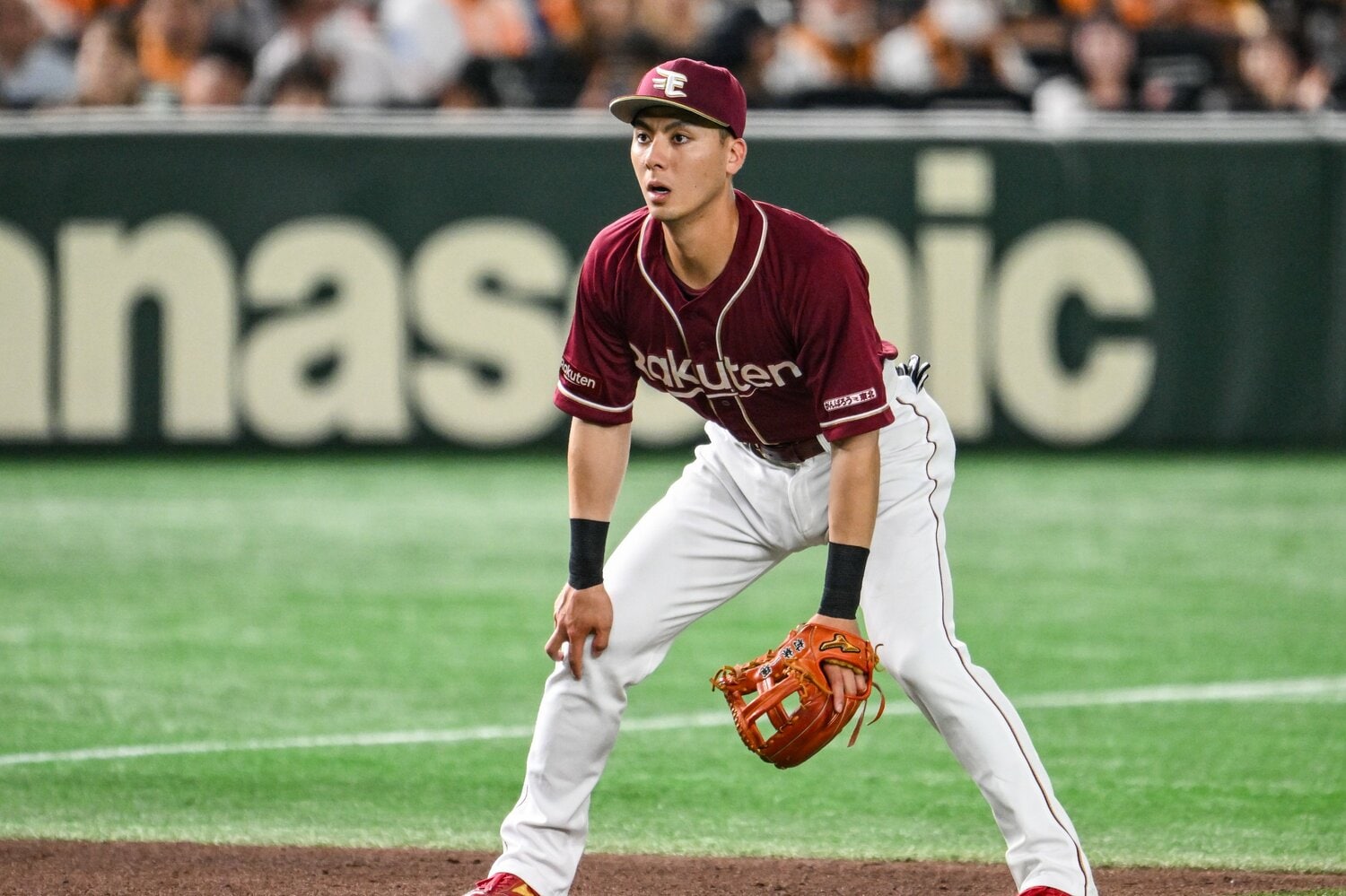 プロ入り序盤から守備力には定評があった村林 ©️Nanae Suzuki