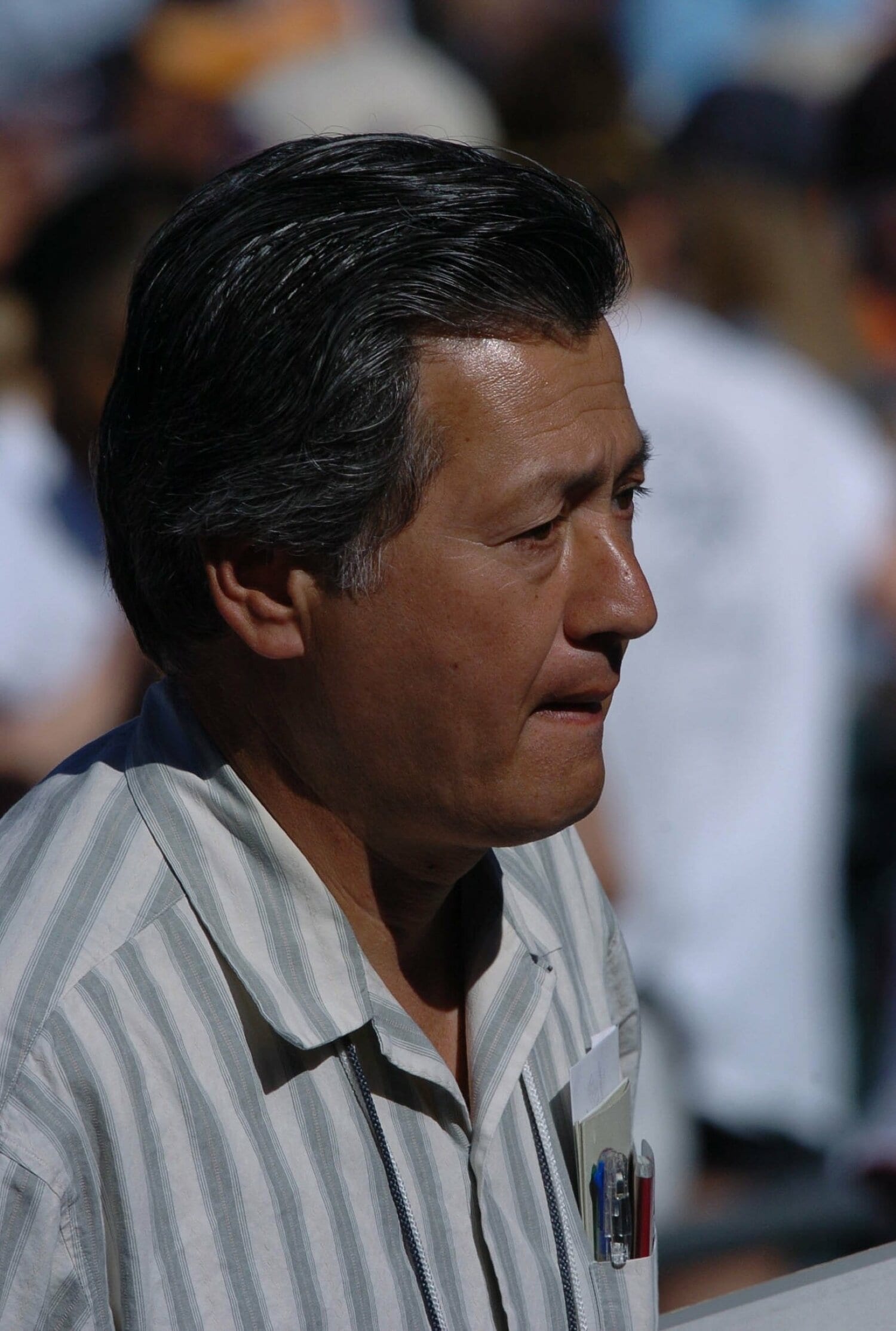 中島国章氏（当時ヤクルト国際部長／2004年撮影）　©Sankei Shimbun