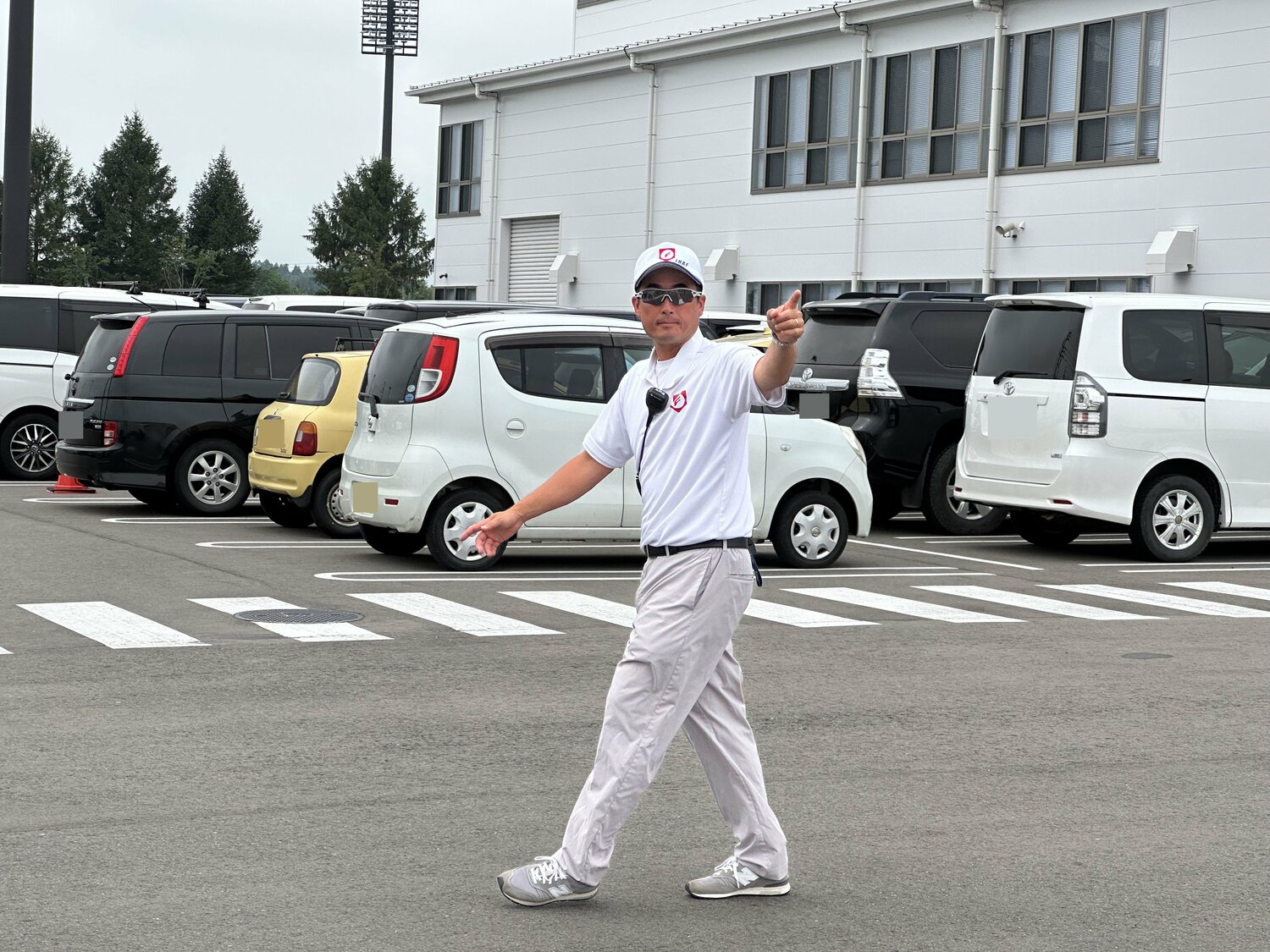 今年7月、夏の岩手大会が開催されていた「きたぎんボールパーク」（盛岡）に元大船渡監督・國保陽平の姿があった ©Yuji Yanagawa