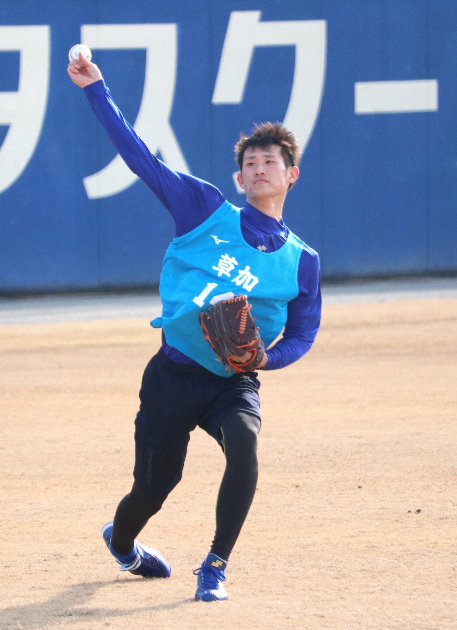 1年目からトミー・ジョン手術を受けることになってしまった中日・草加勝　©JIJI PRESS