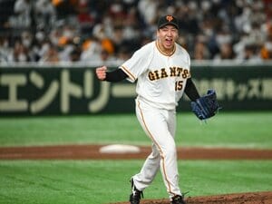 「もう試合は終わりと分からせる」巨人の守護神・大勢が“もっと相手を威圧できる”方法とは？《昨年の広島・栗林以上のペースでセーブを記録中》