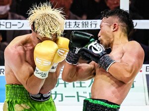 井上拓真の“エグいアッパー”が那須川天心の顔面に突き刺さり…カメラマンがとらえた決定的瞬間「引き出しの差、技術力の違い」“天心寄り”でも認めた完敗