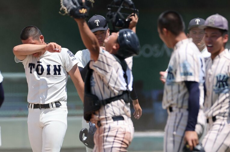 昨夏の甲子園での完封負けから雪辱を期して新スタイルを磨いてきた大阪桐蔭だが、甲子園出場を逃してしまった　©SANKEI SHIMBUN