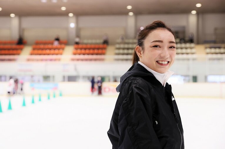 昨年6月に現役引退を発表、今年1月に引退セレモニーが開かれたフィギュアスケーターの本郷理華さん。現役時代のすべてを振り返るロングインタビューです ／ photograph by Shigeki Yamamoto