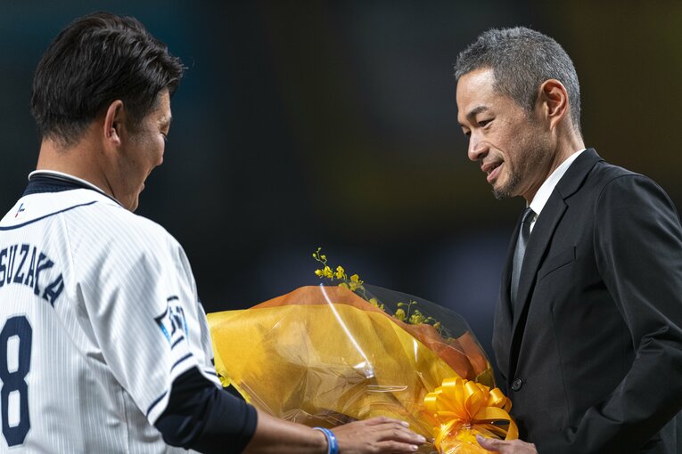 2021年12月の引退セレモニー　©Takuya Sugiyama