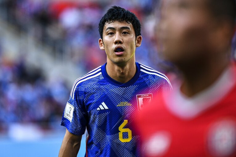 コスタリカ戦でもディフェンス面で大きくチームに貢献した遠藤航　©Takuya Sugiyama