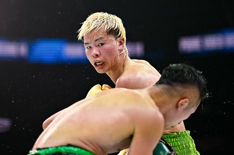 WBC世界バンタム級王座決定戦で井上拓真に敗れた那須川天心。戦略面での誤算はどこにあったのか ／ photograph by Hiroaki Finito Yamaguchi