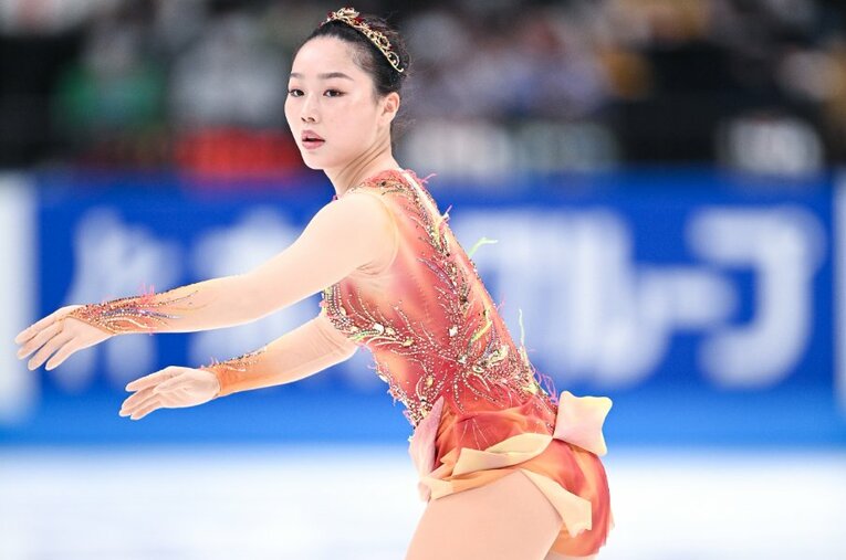 樋口は4年前の平昌五輪は惜しくも代表入りならず。「4年前の悔しい気持ちを忘れることなく、この4年間を頑張ってきた」と意気込む ／ photograph by Asami Enomoto