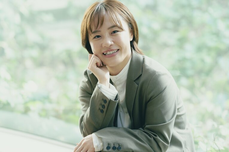 リオ五輪女子レスリング金メダリストの登坂絵莉さん　©Wataru Sato