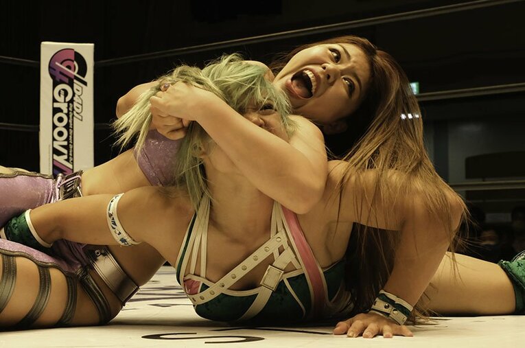 リーグ戦5★GPでは開幕7連勝で勢いに乗った葉月。他の選手とは異なる“プロレスへのスタンス”も聞いた ／ photograph by Norihiro Hashimoto