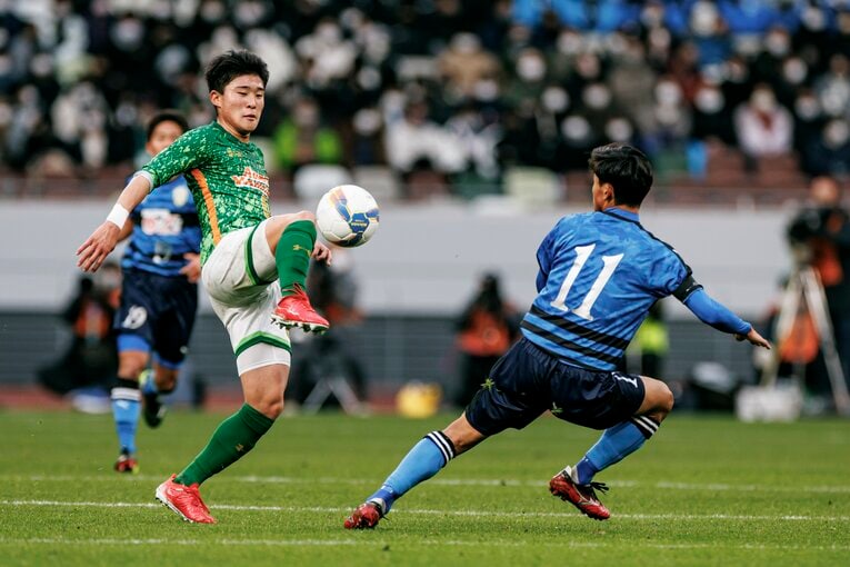 松木とボランチでコンビを組んできたMF宇野禅斗（3年）　©︎Kiichi Matsumoto