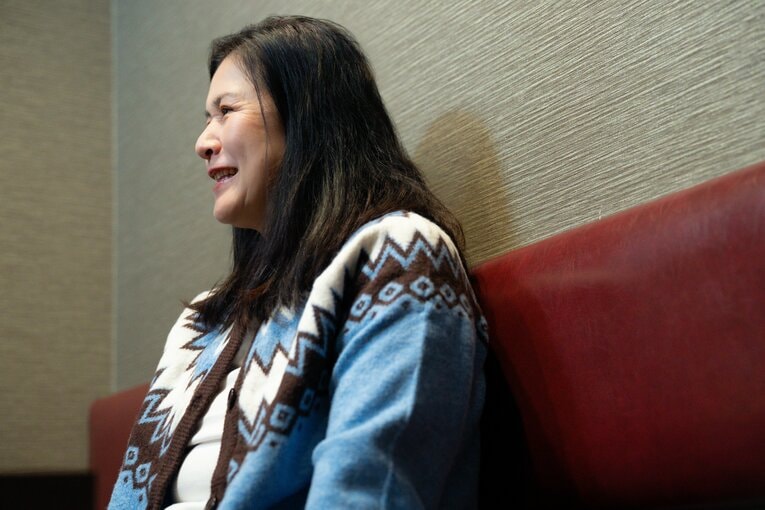 現在はアメリカで暮らす山崎五紀さん　©Shiro Miyake