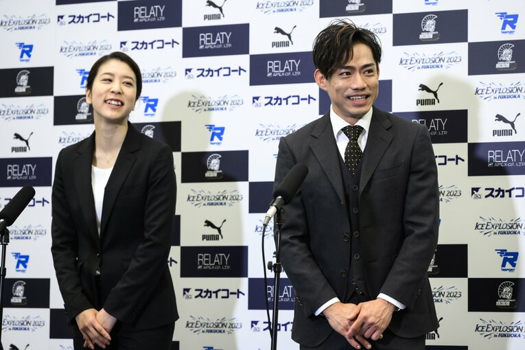 競技生活への未練を感じさせないスッキリとした表情を見せた高橋　©Asami Enomoto