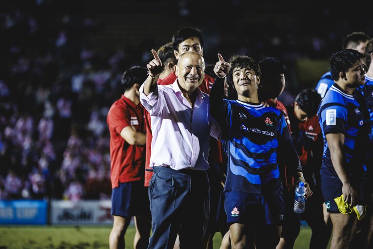 難敵フィジーを相手に劇的な逆転勝利を収めたフィジー戦　©Kiichi Matsumoto