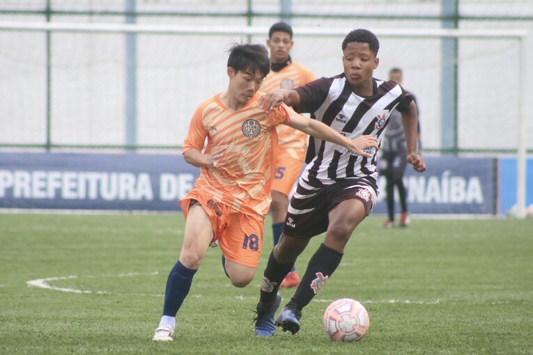 試合での甲斐　©FC SKA BRAZIL