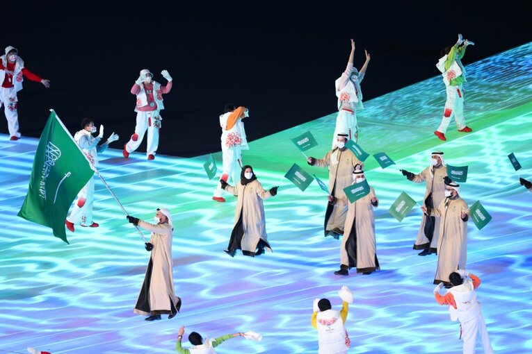 新着写真で振り返る！北京五輪開会式(31) ／ photograph by JMPA