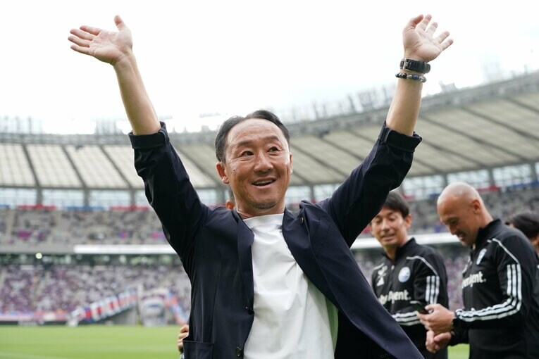 黒田剛監督の一貫した戦術がチームに安定感をもたらしている　©Etsuo Hara/Getty Images