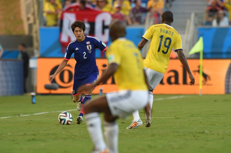 ブラジルW杯コロンビア戦（2014年）　©︎JMPA