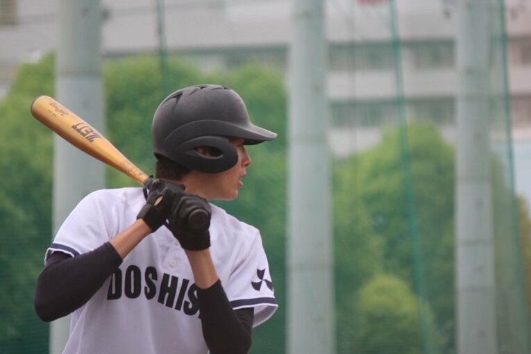 プレー中のレイモンド　※本人提供