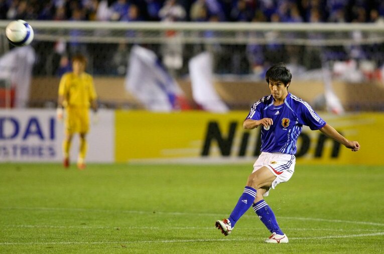 2007年の本田圭佑 ／ photograph by Toshiya Kondo