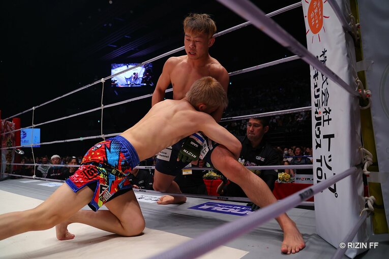 『RIZIN.42』YA-MAN vs 三浦孝太　©RIZIN FF