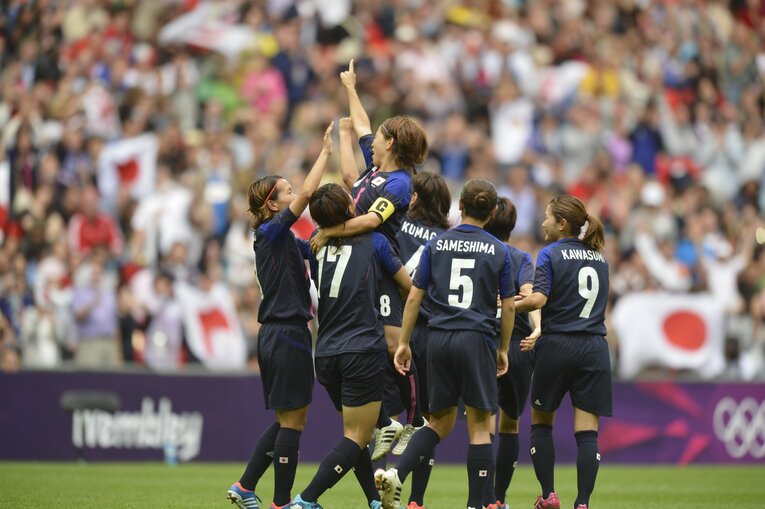 宮間あや（2012年ロンドン五輪）©︎JMPA　