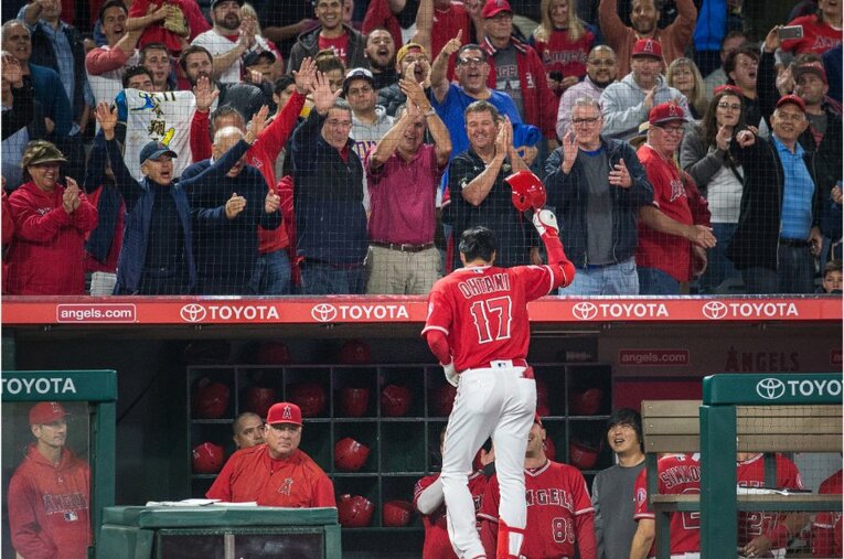 2018年の大谷©Nanae Suzuki