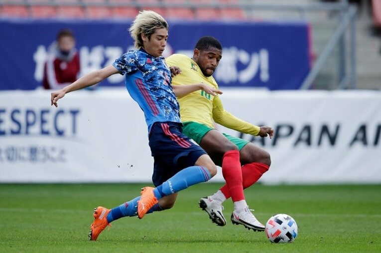 伊東純也 ／ photograph by Getty Images