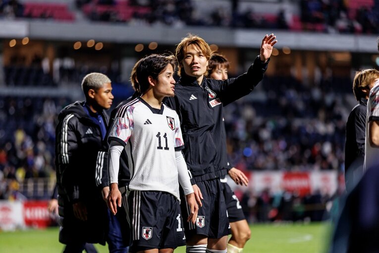 日本代表3月シリーズより　©Kiichi Matsumoto